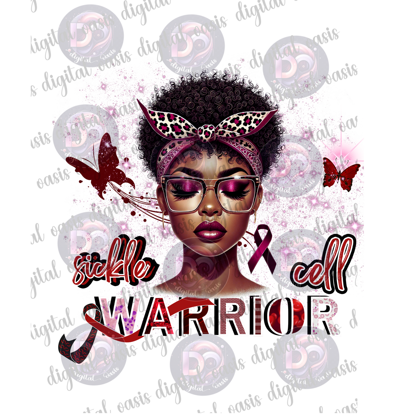 Sickle Cell Awareness Design Bundle